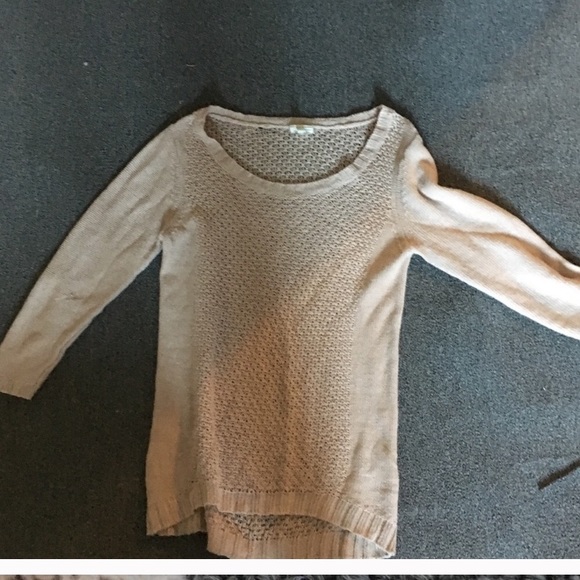 Soft Joie Maven Mesh Sweater in Beige - Picture 6 of 7